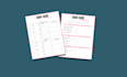 design professional journal design, covers, planner and notebook
