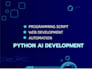 do any blockchain and python bot development