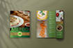 design a professional restaurant menu