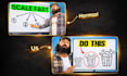 create a premium alex hormozi style youtube thumbnail