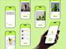 design a modern uxui food eshop mobile app