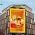 do 3d billboard animation, led screen animation, anamorphic cgi ad