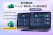 design habit tracker and goal tracker dashboard for excel