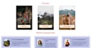 create a simple static website with HTML CSS and javascript