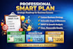 create a professional smart plan for business growth