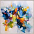 create modern abstract digital art paintings