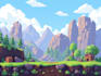 design 2d backgrounds and game assets