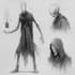 draw horror or fantasy monster or creature for you