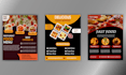 create professional food promotion flyer design