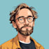 create a cartoon vector portrait
