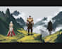 create concept art illustrations with cinematic quality