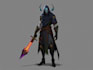 design a concept art character or object