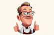 design cartoon caricature logo