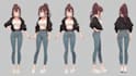 do a anime character