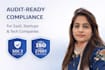 implement create iso 27001 and soc 2 policies and set up vanta drata secureframe