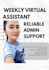 provide professional virtual assistant and admin support