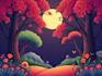 draw pretty vector art illustrations for you