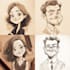 draw cartoons and caricatures