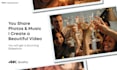 create an emotional photo slideshow video for any occasion