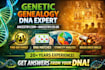 dna interpretation, genetic genealogy, dna results analysis, ancestry research