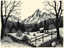 create awesome linocut illustration art