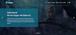 develop a high performance landing page using react js