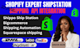 configure bigcommerce shipping flow automation with shipstation shippo easyship