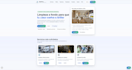 build a modern HTML website with ai features