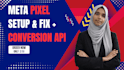fix meta pixel errors and setup facebook pixel conversion API