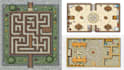 make create dnd maps, battlemaps, labyrinth map