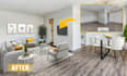 do virtual staging and virtual renovation for real estate photos