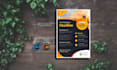 design a modern professional corporate flyer