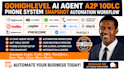 gohighlevel chat ai agent a2p 10dlc phone system snapshot automation workflow