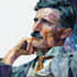 create a geomatric and polygonal low poly character design