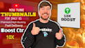 design premium youtube thumbnails