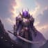 paint a character illustration in a fantasy world