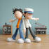 do custom cartoon illustration or character