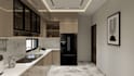 design house kitchen interior with realistic 3d renderings