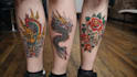 create a traditional style tattoo design