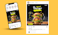 design creative social media posts for restaurants