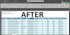 clean, format, merge, split excel data
