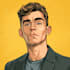 draw amazing vector cartoon portrait from your