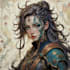 draw a d and d character art character modeling