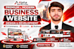 build modern wordpress website ecommerce store and business site