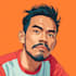 drawing cartoon vector portrait