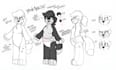 design custom plushie reference sheet stuffed animal character ych tech pack