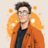 drawing cartoon vector portrait