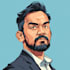 draw cartoon vector portrait with your face