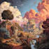 design fantasy landscape illustration