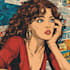 create authentic retro comic illustration